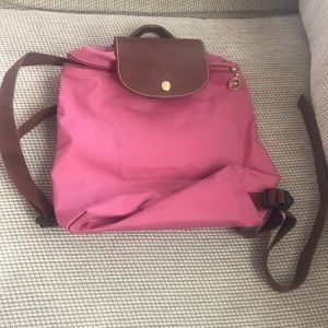Longchamp Le Pliage Backpack Pink